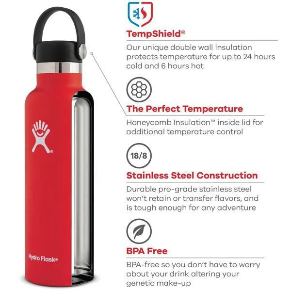 21 oz Standard Mouth - White