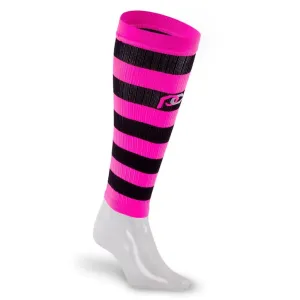 Calf Sleeve, Neon Pink and Black