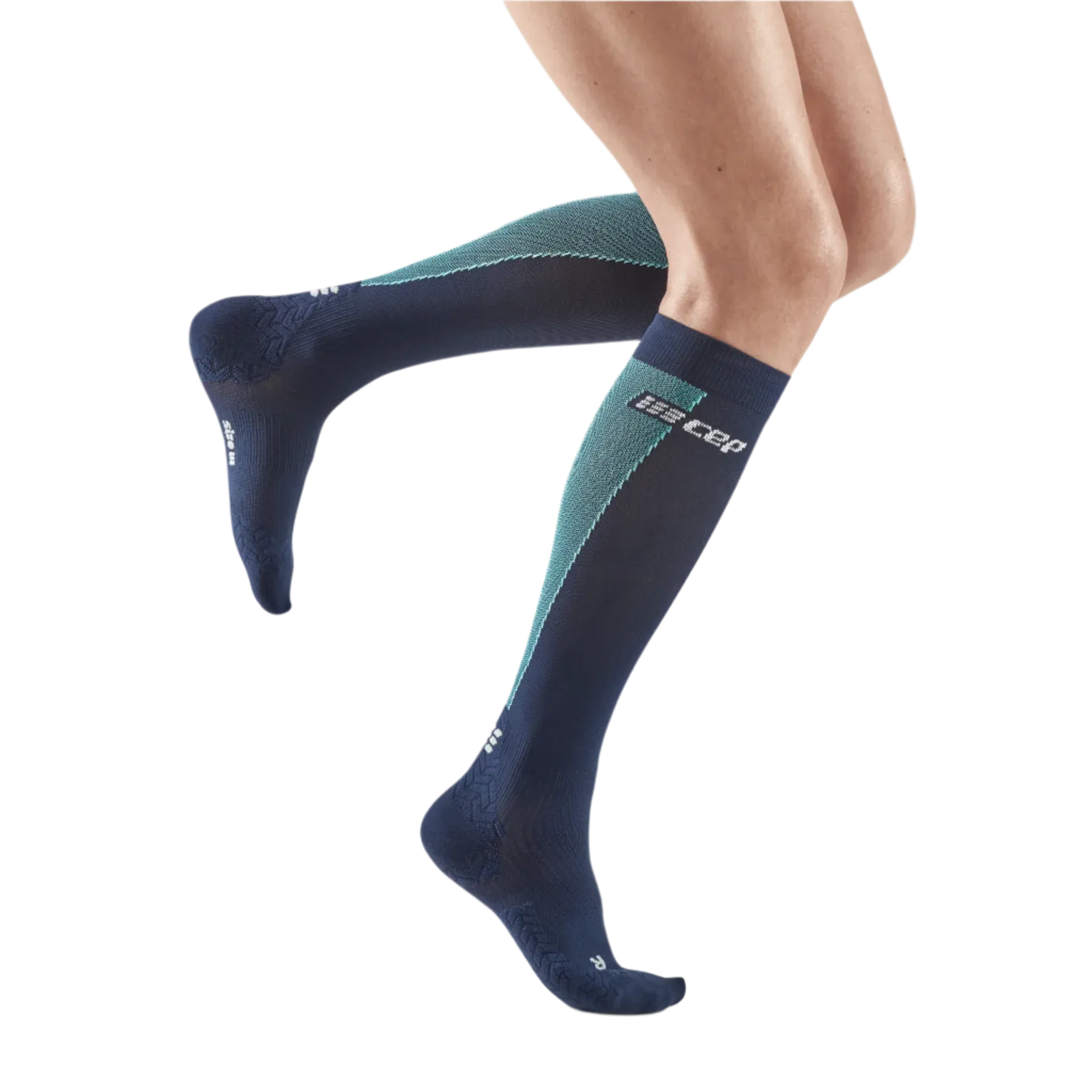 CEP | Ultralight Compression Socks | Women's | Blue/Light Blue