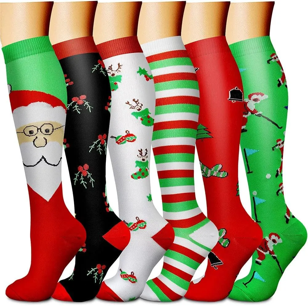 Compression Socks (3 Pairs) 15-20 mmhg is BEST Athletic & Medical for Men & Women