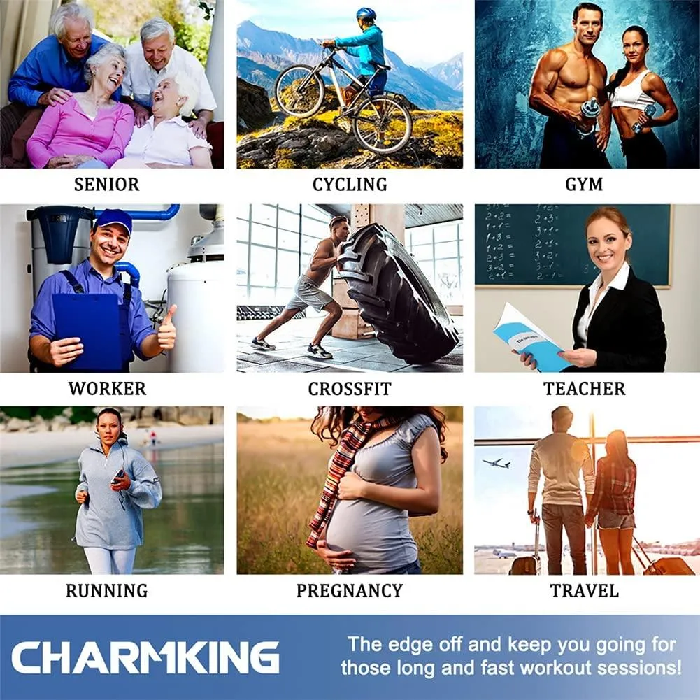 Compression Socks (3 Pairs) 15-20 mmhg is BEST Athletic & Medical for Men & Women
