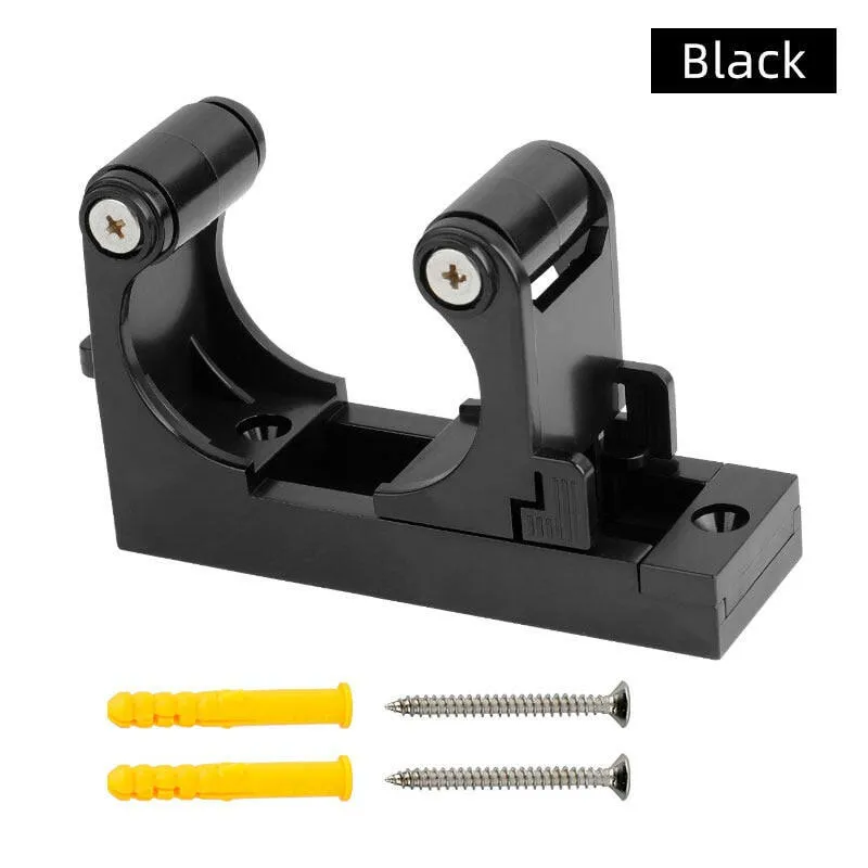 Deemount Mount Bike Hooks Adjustable Bicycle Wall Holder Rack Buckle Hanger Horizatal Vertial Storage Fits1.0-2.8 inches Tube