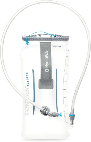 HydraPak Water Reservoir (1.5L, 2L, 3L) - Hydration Bladder Fits Most Backpacks  High-Flow Bite Valve, Leak Proof, Fully Reversible, and Dishwasher Safe
