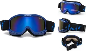 Kids Boys & Girls SKi Snow Goggles Anti-Fog UV400 Protection Dual Lens 1 Pair