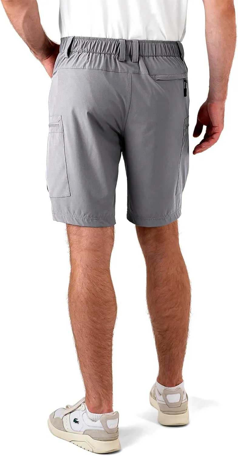 Mens Hiking Cargo Shorts Stretch Quick-Dry Outdoor Casual Work Shorts for Men Camping Fishing