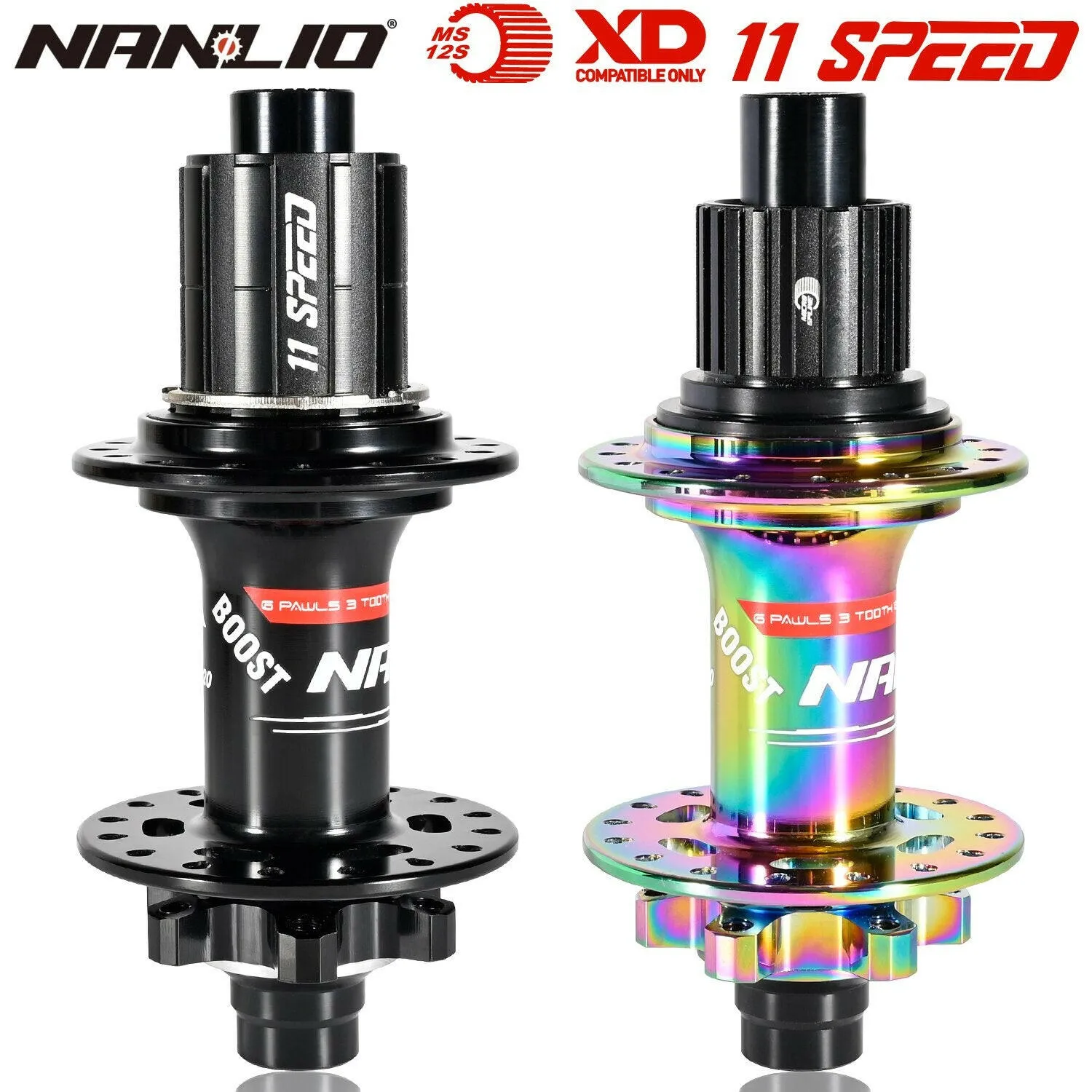 MTB Bicycle Hub Nanlio XM820 Boost Rear 12x148MM THRU TA 28H 32 Holes HG XD MS 8s 9s 10s 11s 12 Speed E-Bike Part K7 SX NX 12V