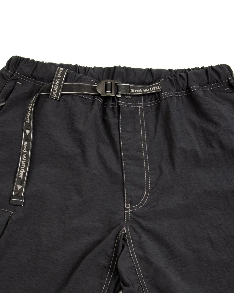 Ny Taffeta Hiker Short Pants - Black Large