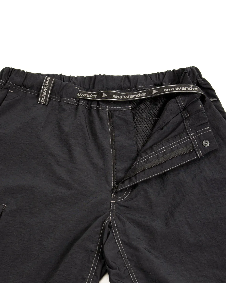 Ny Taffeta Hiker Short Pants - Black Large
