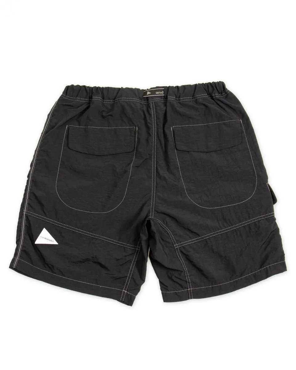 Ny Taffeta Hiker Short Pants - Black Large