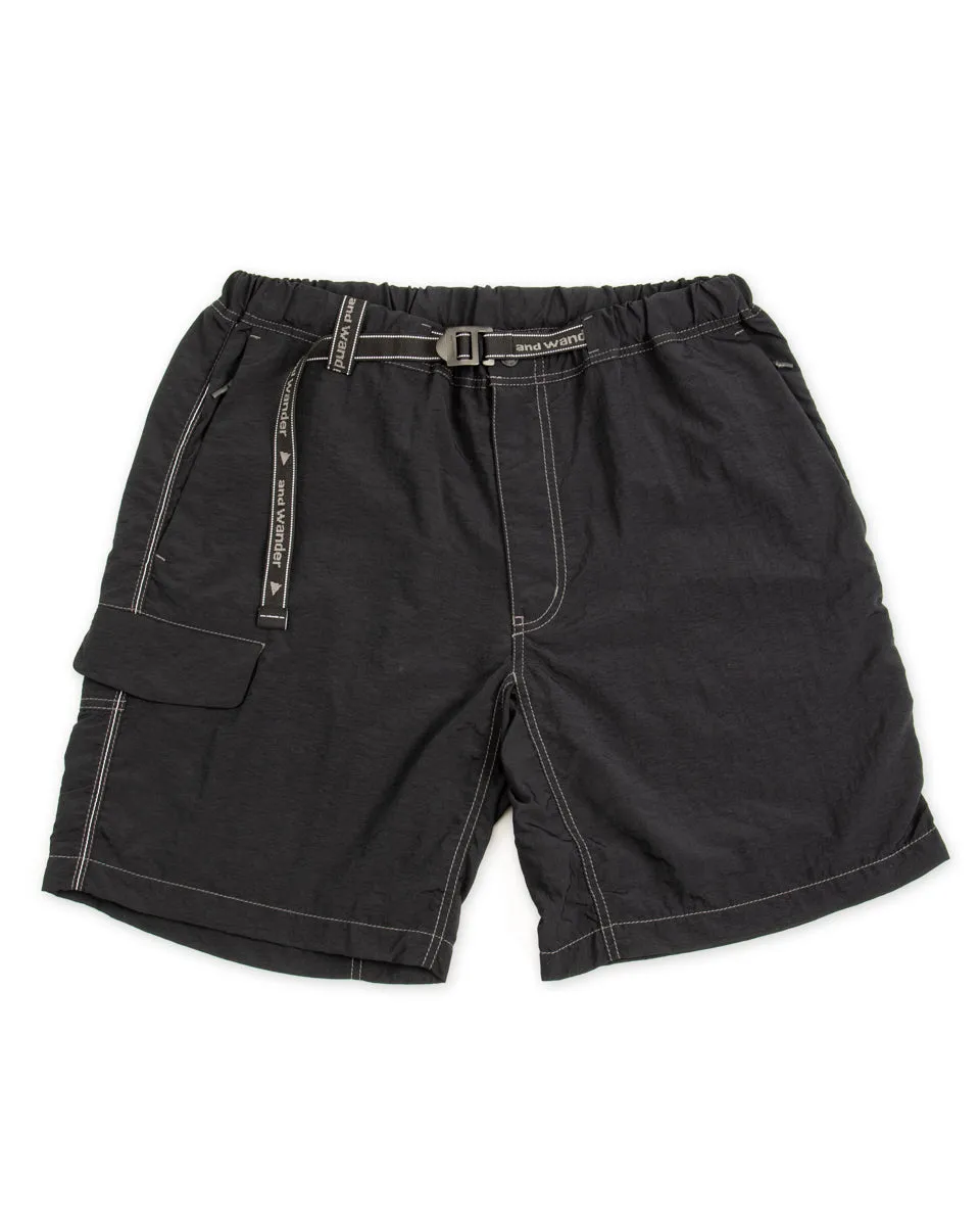 Ny Taffeta Hiker Short Pants - Black Large