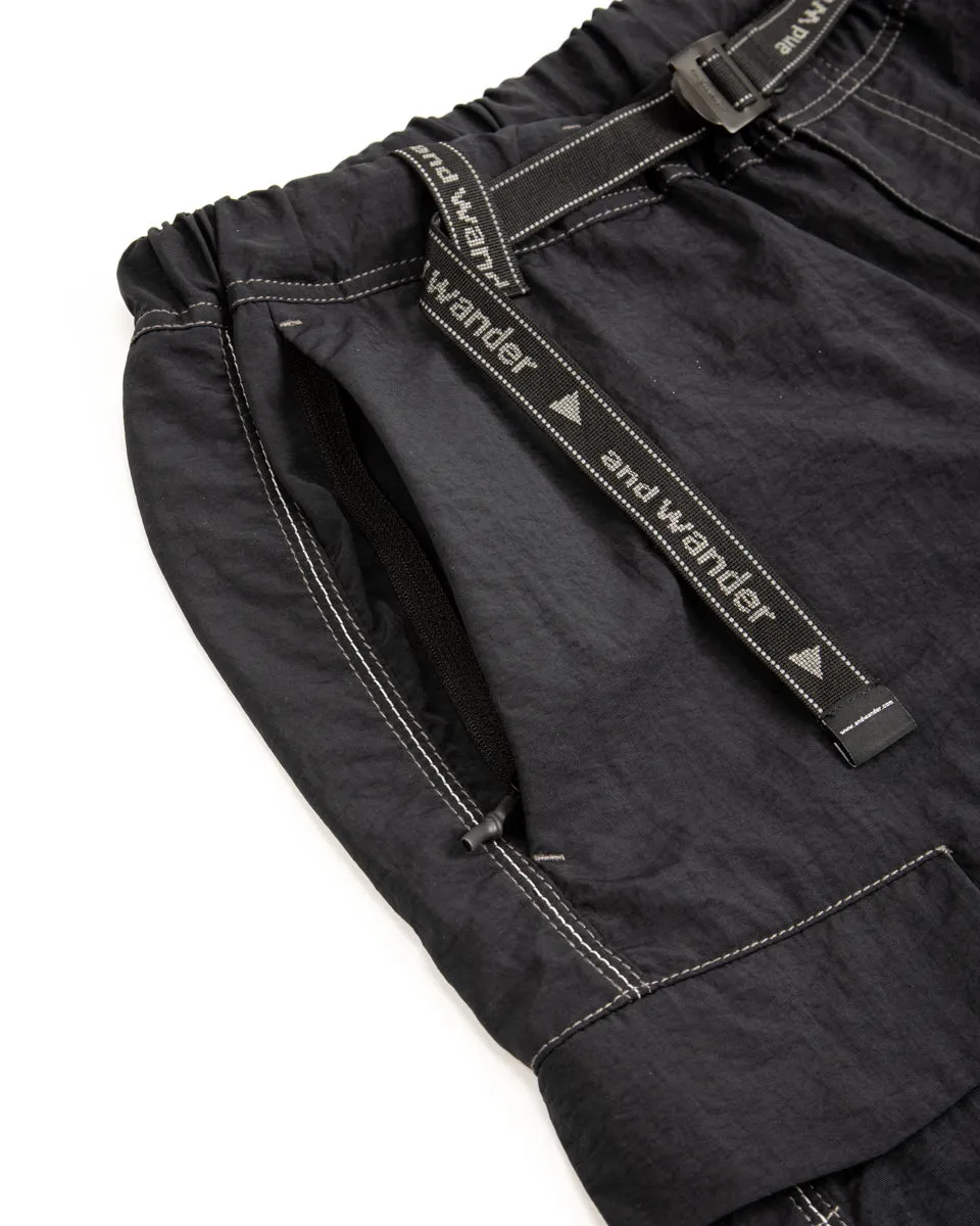Ny Taffeta Hiker Short Pants - Black Large