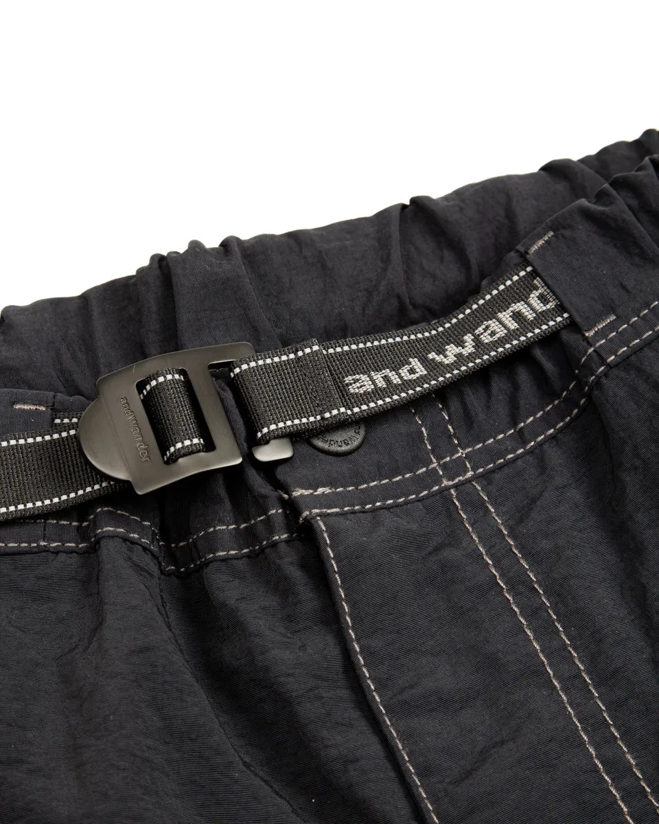 Ny Taffeta Hiker Short Pants - Black Large