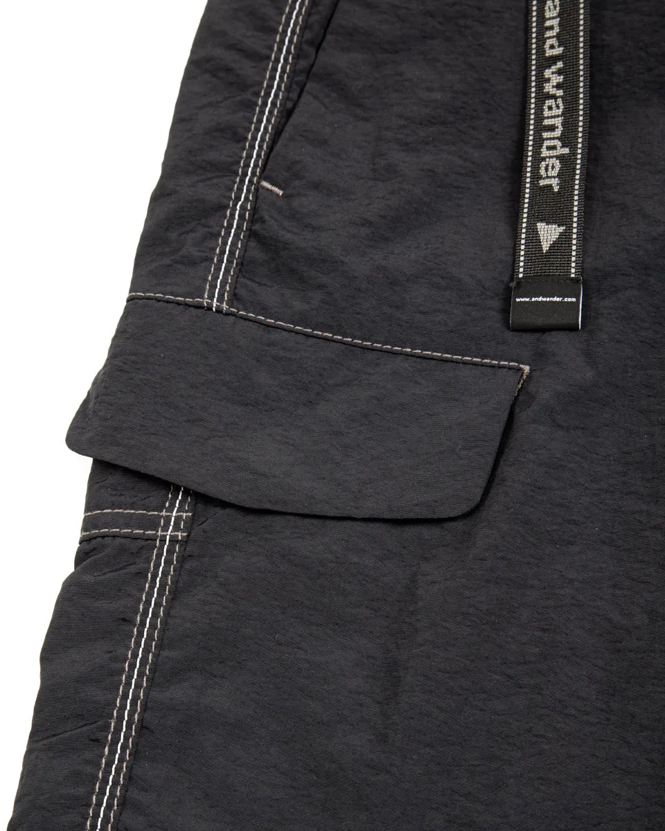 Ny Taffeta Hiker Short Pants - Black Large