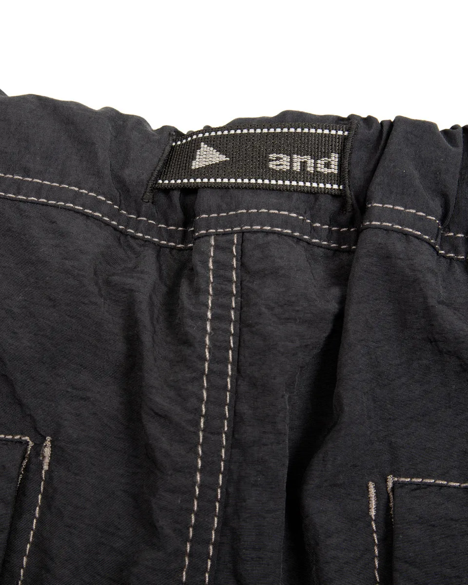 Ny Taffeta Hiker Short Pants - Black Large