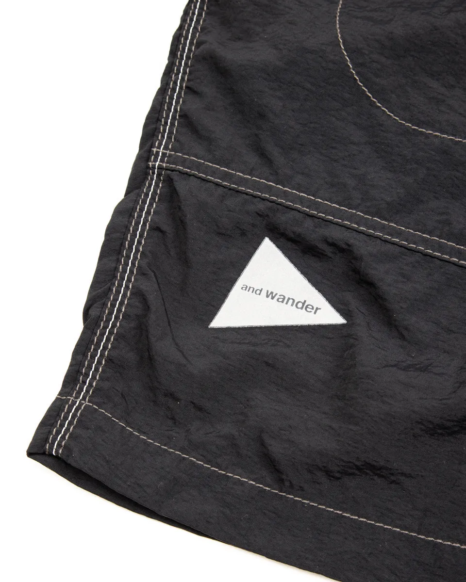 Ny Taffeta Hiker Short Pants - Black Large