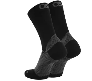 OS1st Black Plantar Fasciitis Compression Crew Socks 34441B, 34443B, 34445B, 34447B