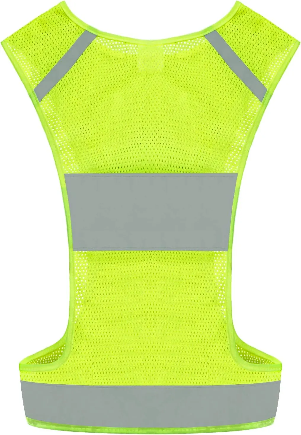 Reflective Vest Safety Running Gear with Pocket,High Visibility for Running,Biking,Walking,Women & Men