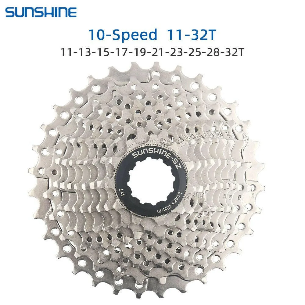 Sunshine MTB Cassette 10 11 12 Speed Road Bike Ratchet 32T 50T 52T 11S Bicycle Freewheel 12V K7 Mountain Bike Ratchet