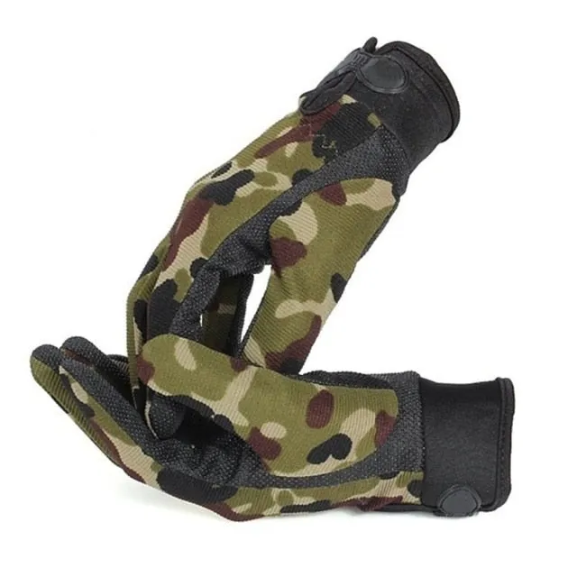 Tactical Gloves Summer Men&#39;s Lightweight Breathable Outdoor Cycling Fishing Sports Non-Slip Women Full Finger Glove Half Finger