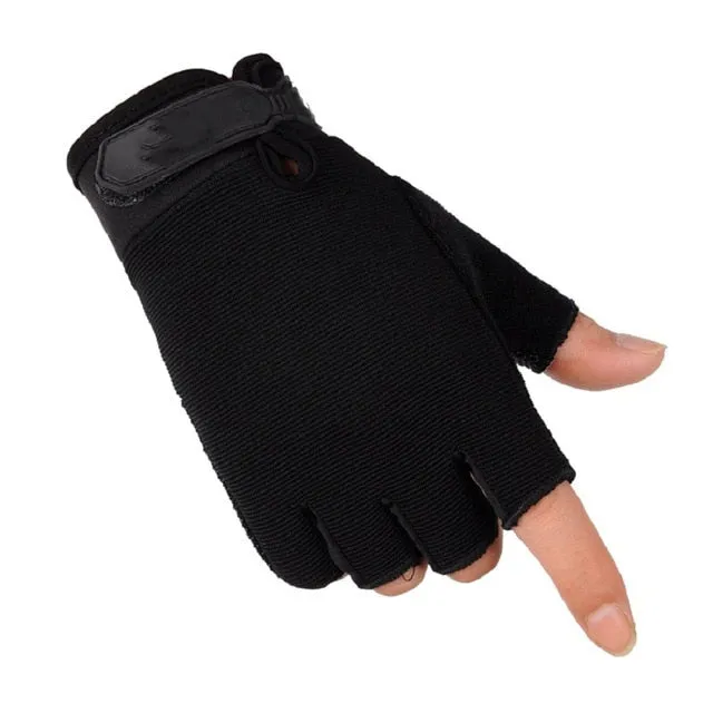 Tactical Gloves Summer Men&#39;s Lightweight Breathable Outdoor Cycling Fishing Sports Non-Slip Women Full Finger Glove Half Finger