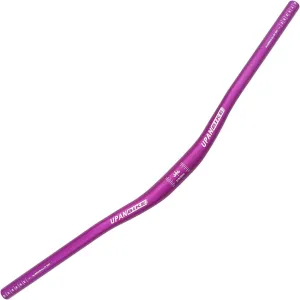 UPANBIKE Bike Handlebar 31.8mm 720mm MTB Mountain Bike Bicycle Extra Long Riser Handlebar(Purple)