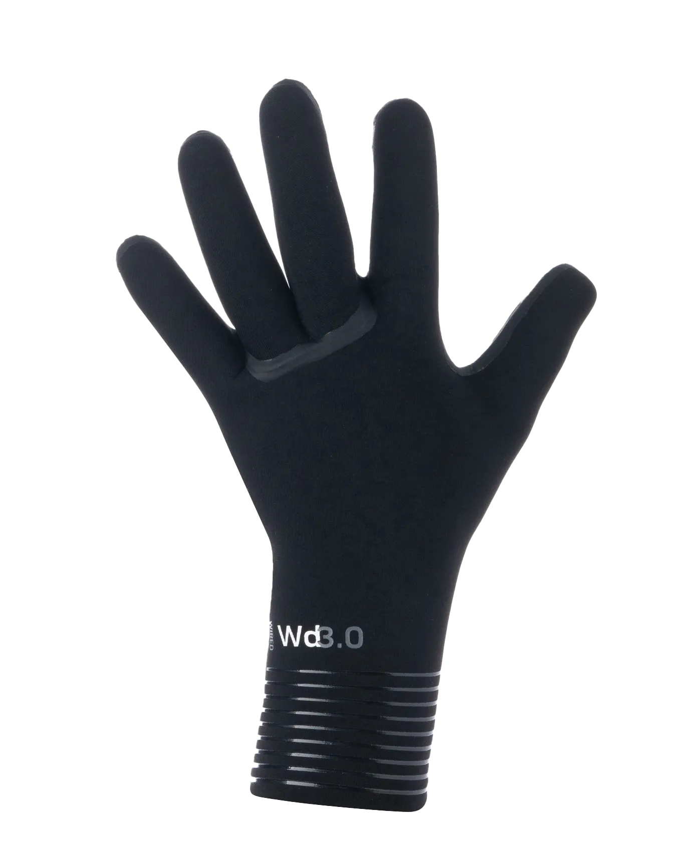 Wired 3mm Wetsuit Gloves in Black