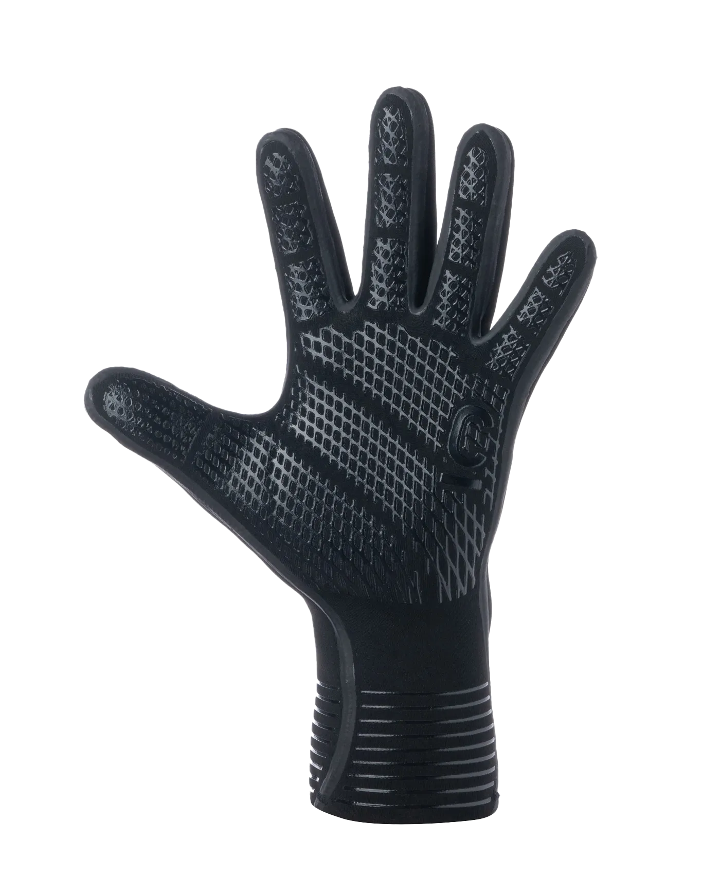 Wired 3mm Wetsuit Gloves in Black