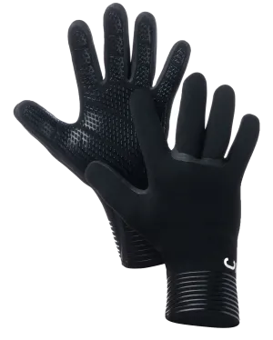 Wired 3mm Wetsuit Gloves in Black